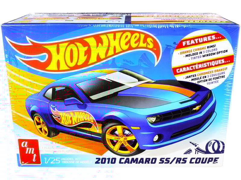 Skill 2 Model Kit 2010 Chevrolet Camaro SS/RS Coupe Hot Wheels 1/25 Scale Mode