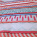 Vintage 80s Knit Sweater Haberdasher Lady-L Geometric 3-D Stripe Fair-Isle Bold