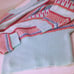 Vintage 80s Knit Sweater Haberdasher Lady-L Geometric 3-D Stripe Fair-Isle Bold
