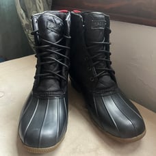 Like New men's Sperry duck topsider rain boots