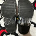 Classic Work Black & White Marble Crocs