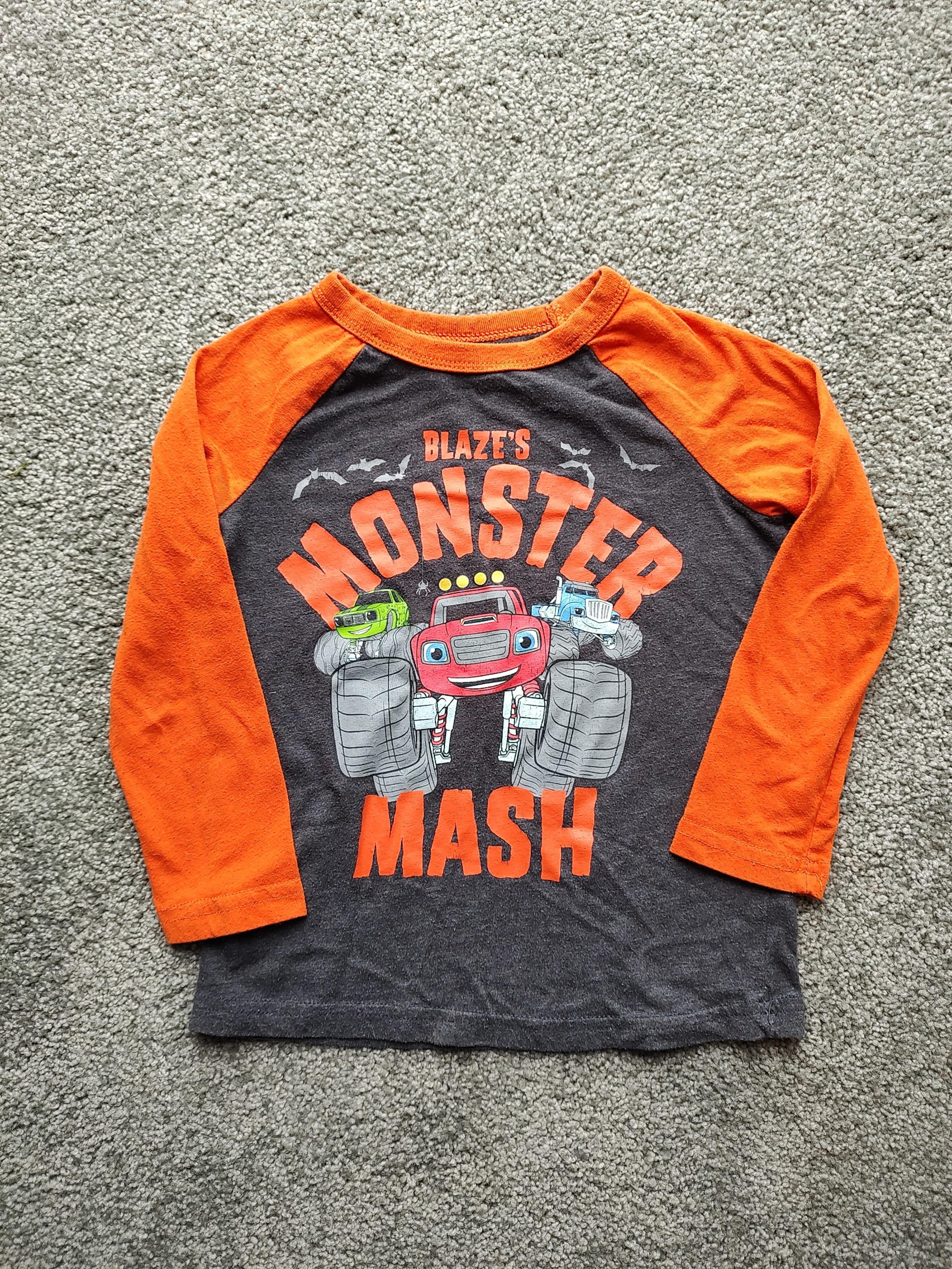 Blaze and the Monster Machines Halloween long sleeve T-shirt size 4t