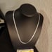 Sphera Milano's White Gold Herringbone Chain