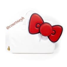 HELLO KITTY & JIMMY PAUL BIG BOW LAPTOP BAG