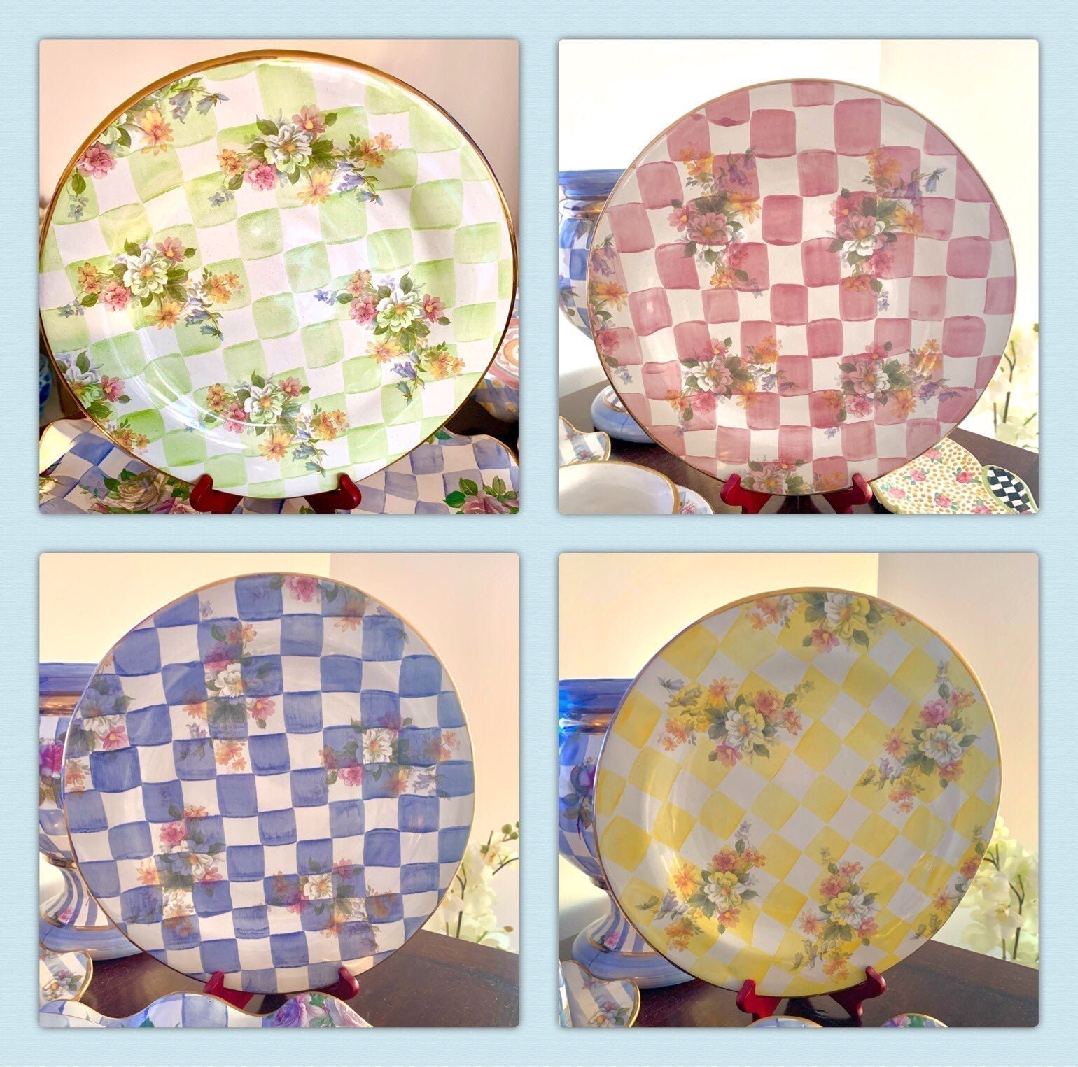 Mackenzie Childs Dinner Plates✨BRAND NEW