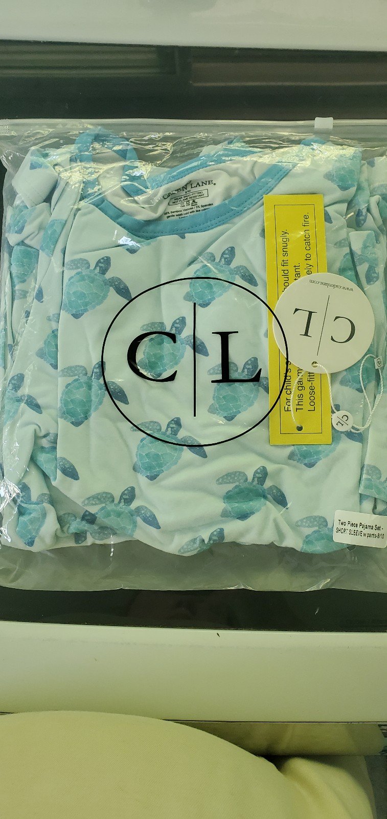 Caden Lane turtle pajamas