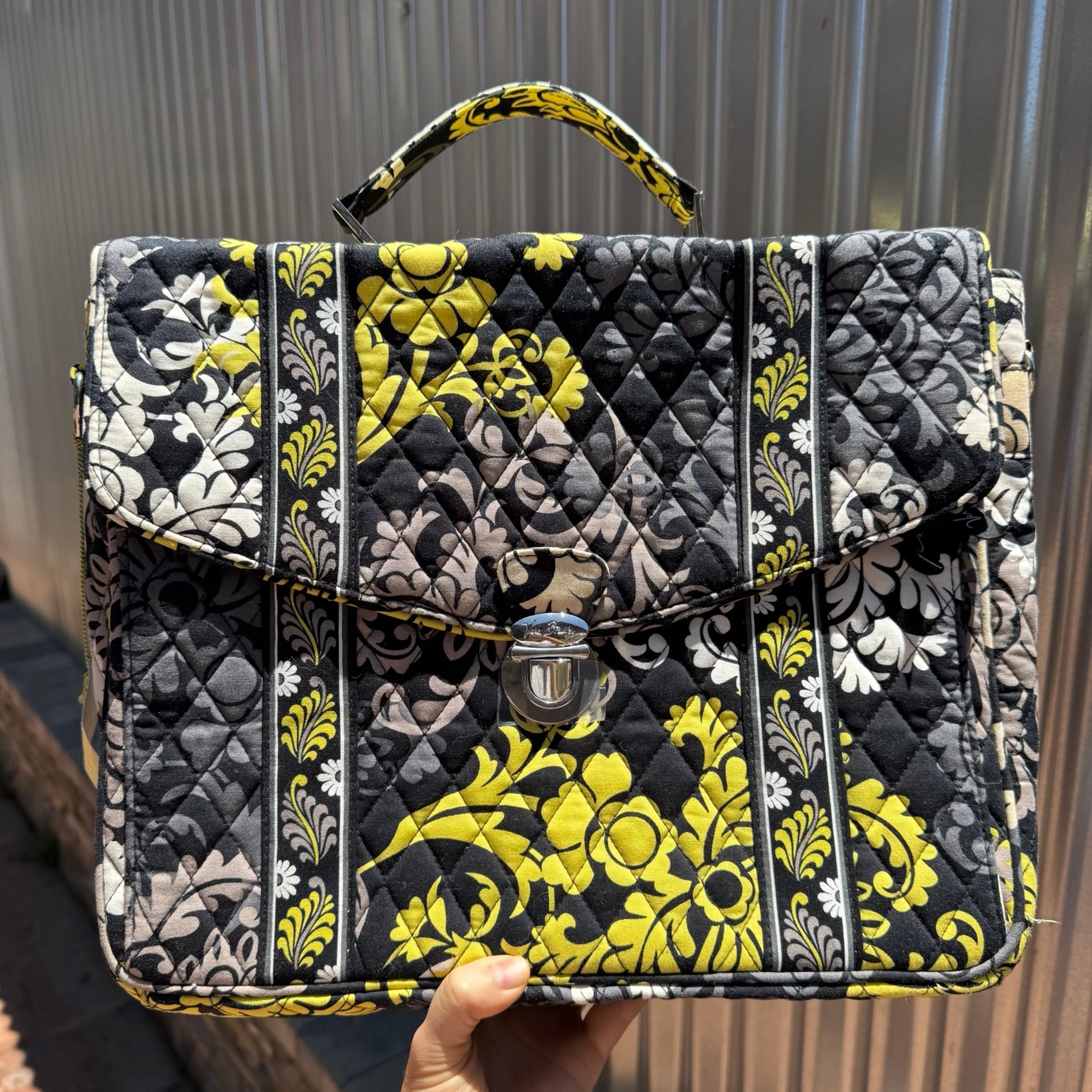 Attaché Case in Baroque Print - Vera Bradley