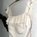 NWT Eberjey Women's Jane Smooth One-Piece Swimsuit in Ecru - Size Medium