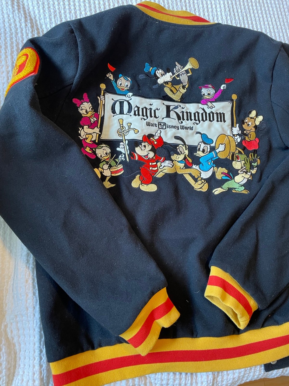 Walt Disney World Magic Kingdom Vault Varsity Jacket