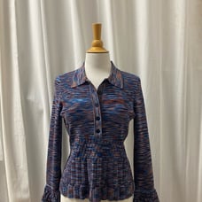 Jonathan Simkhai Mackenna Knit Polo Top