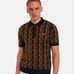 FRED PERRY Geometric Pattern Polo Shirt