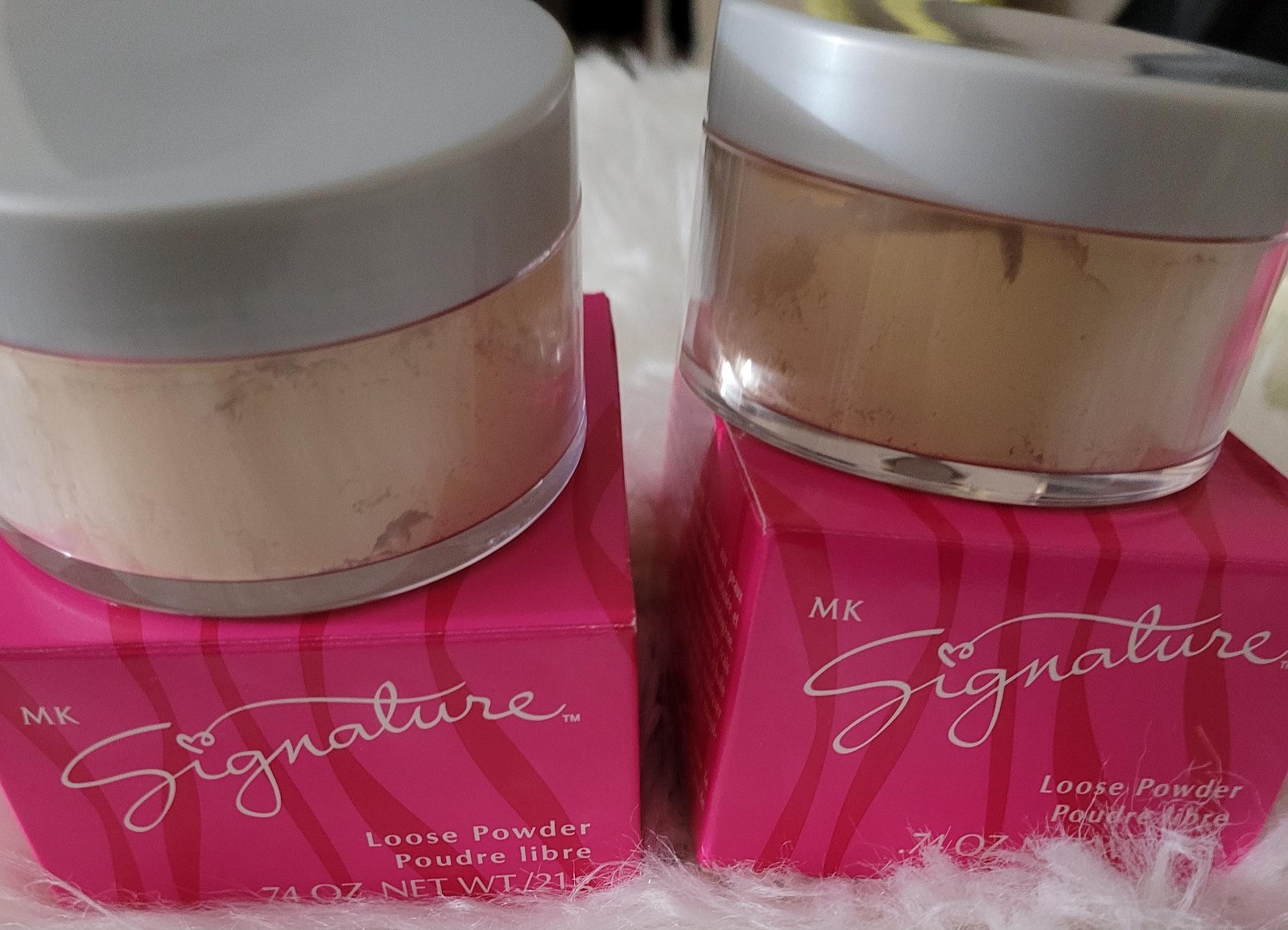Mary Kay Signature Loose Powder Ivory  #4495 Lot Of 2 New In Box