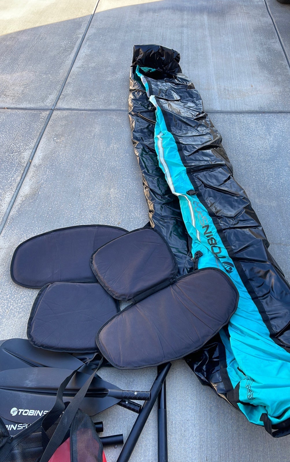 Tobin wavebreak inflatable 2 person kayak