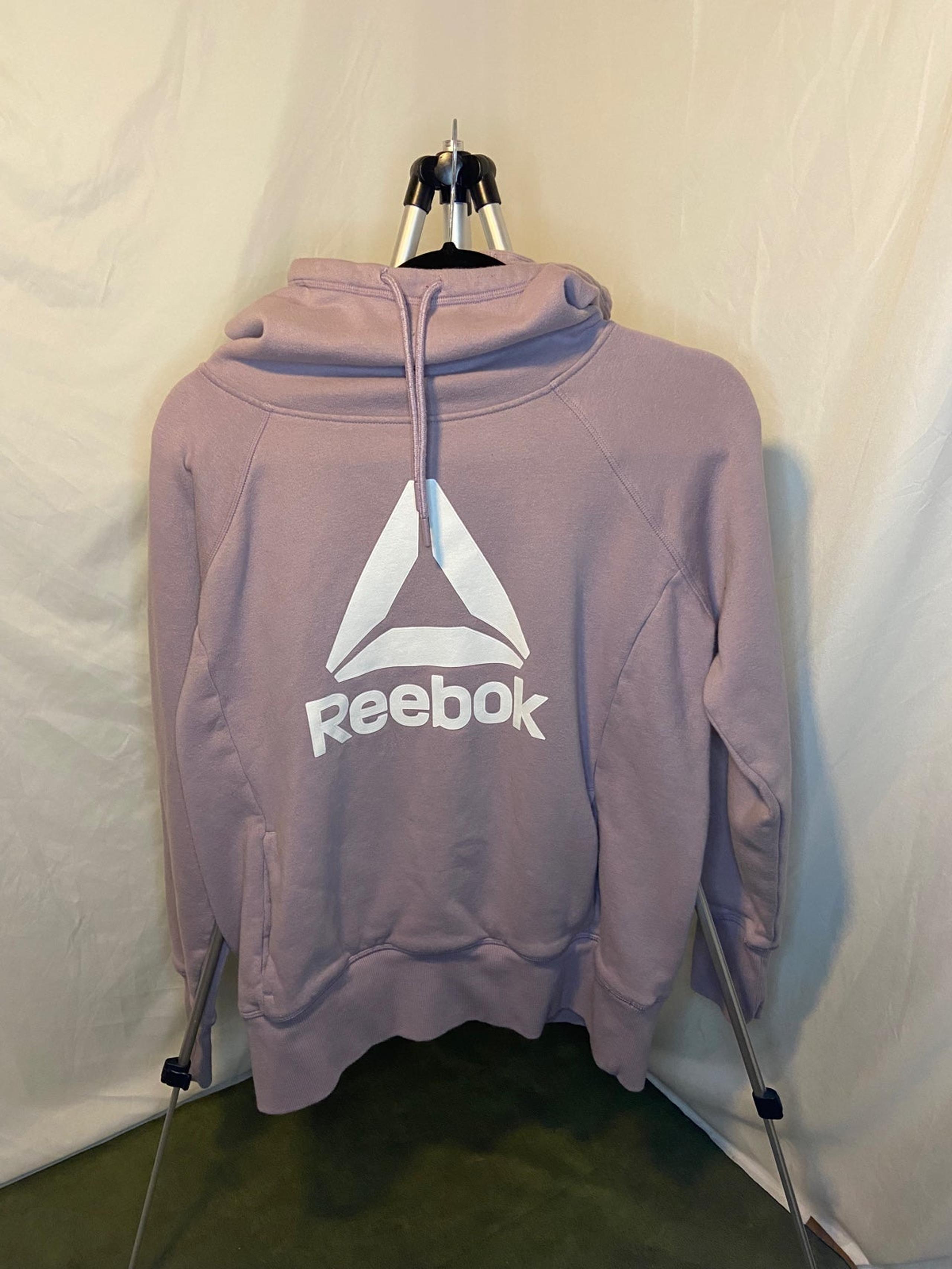 Reebok Purple Hooded Sweater