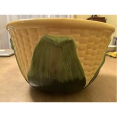 Corn on the Cob Vintage Serving Bowl by Heartfelt Kitchen Creations