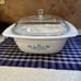 Vintage Corning Ware Blue Cornflower 4 Qt. Dutch Oven P-34-B with Dome Lid