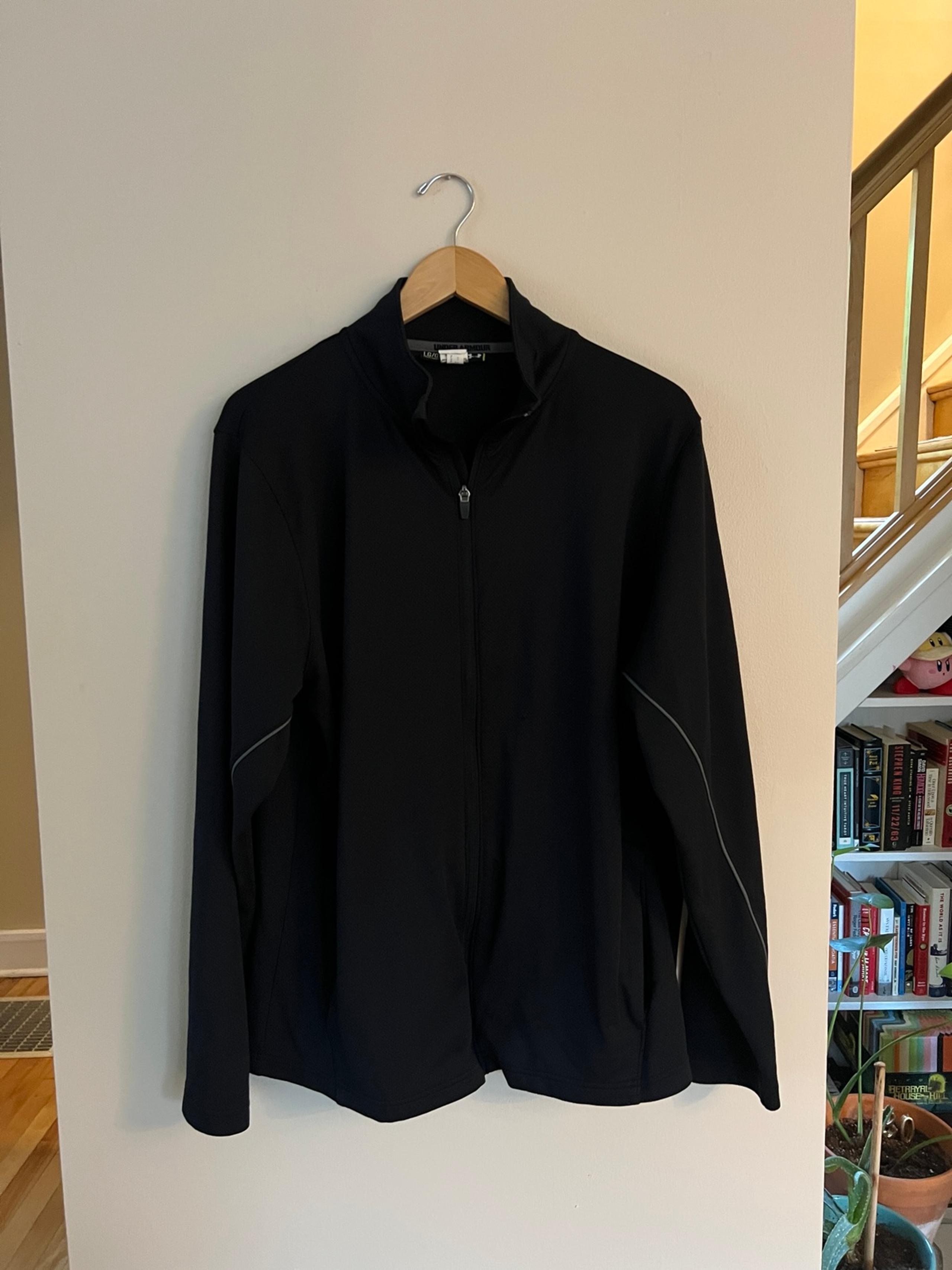 Under Armour | Black Full Zip Athletic Jacket