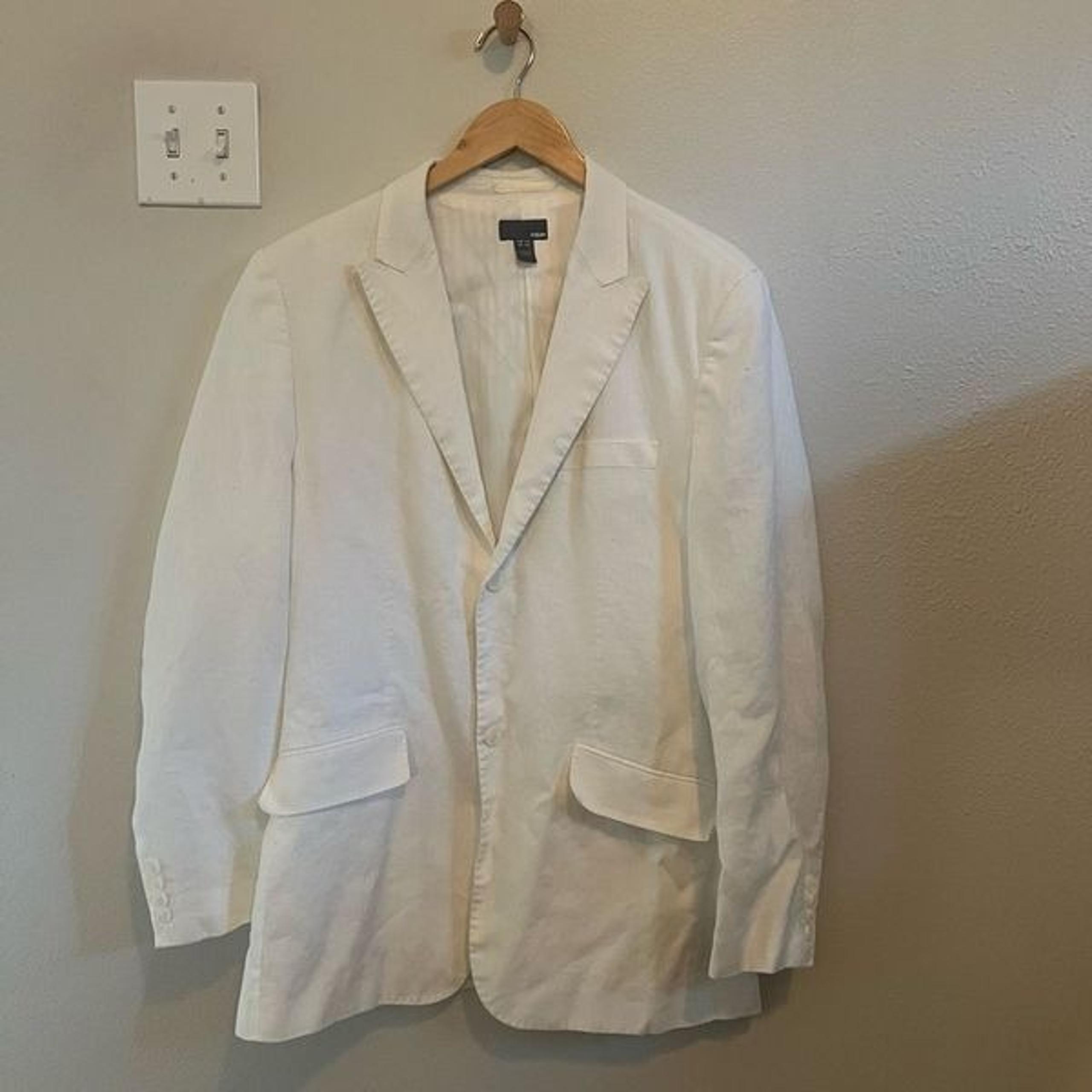 Men’s H&M White Linen Sport Coat