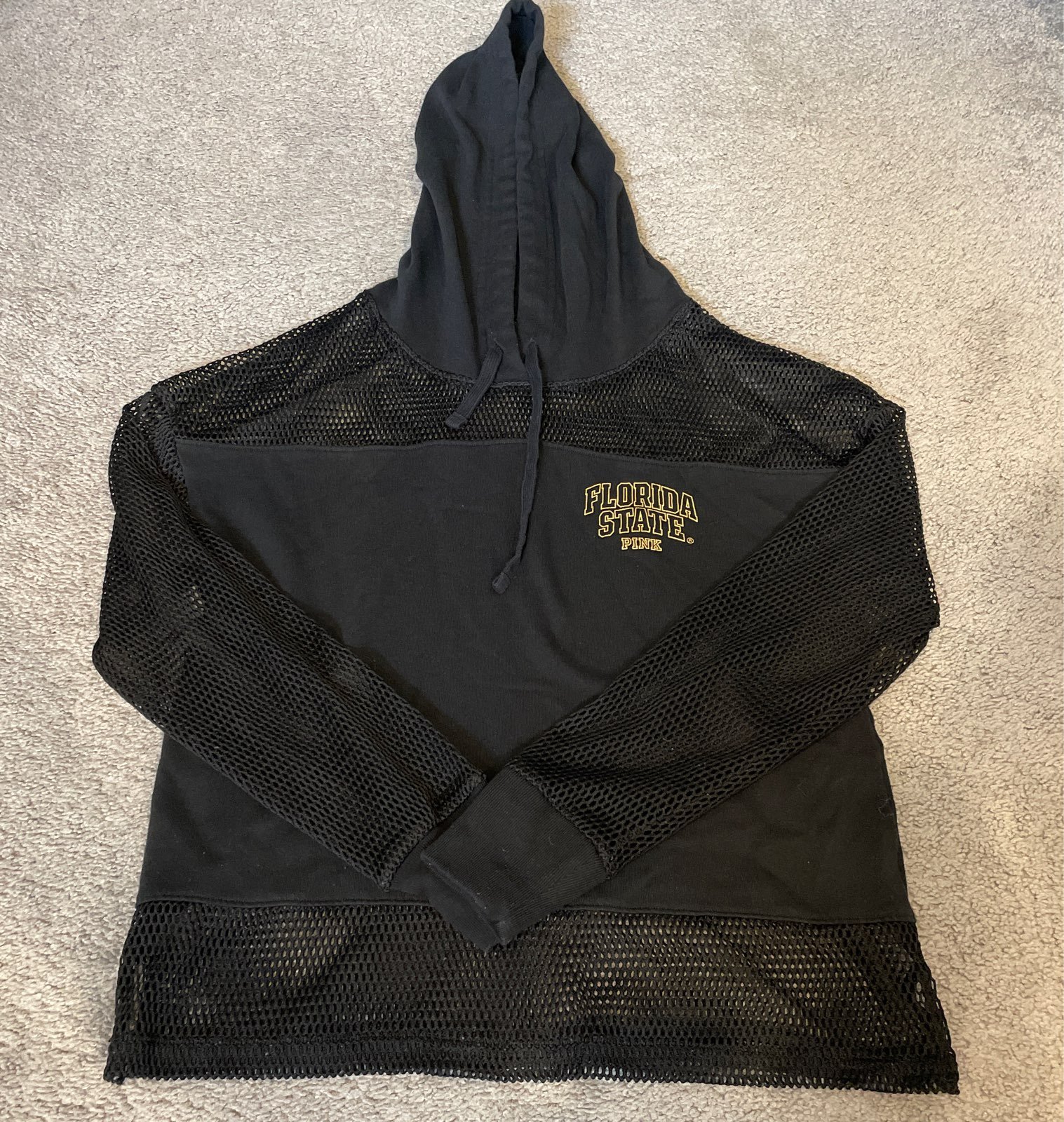 VS PINK Florida State Mesh Hoodie