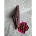 and New BETSEY JOHNSON Hearts Zip Around Wallet with Removable Strap Mauve