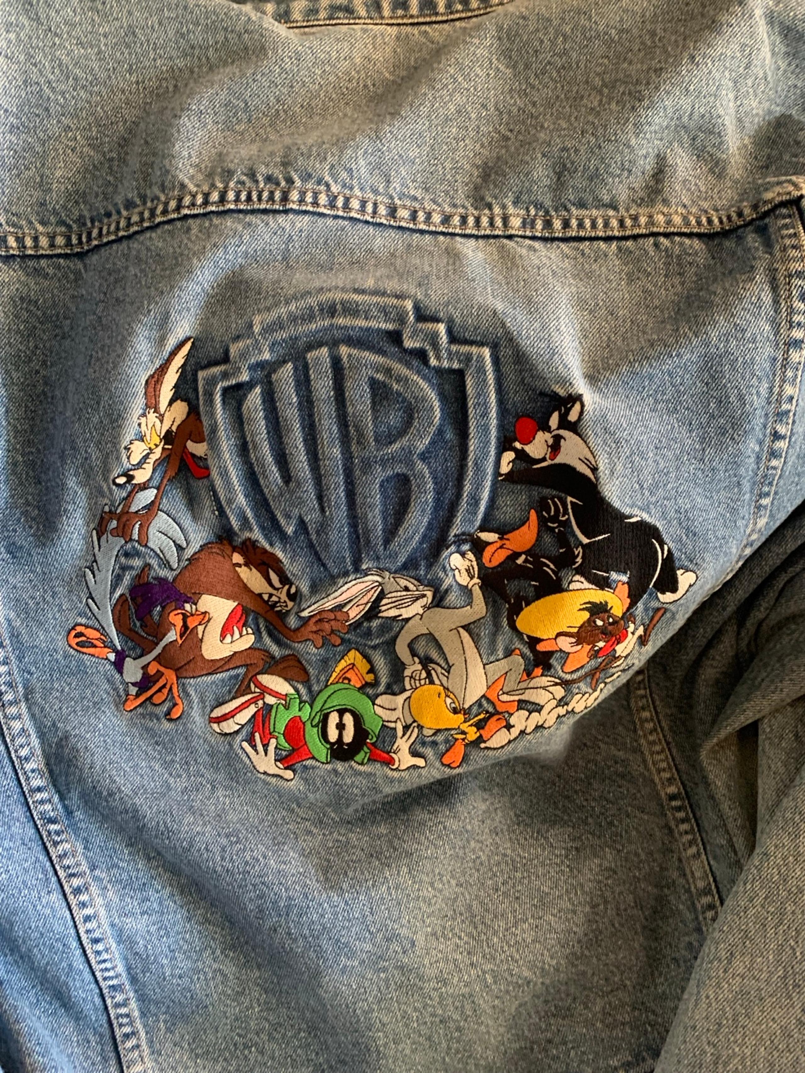 Warner Bros Looney Tunes jean jacket XL