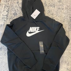 NWT Nike Women’s Hooded Sweatshirt Sz M in Black