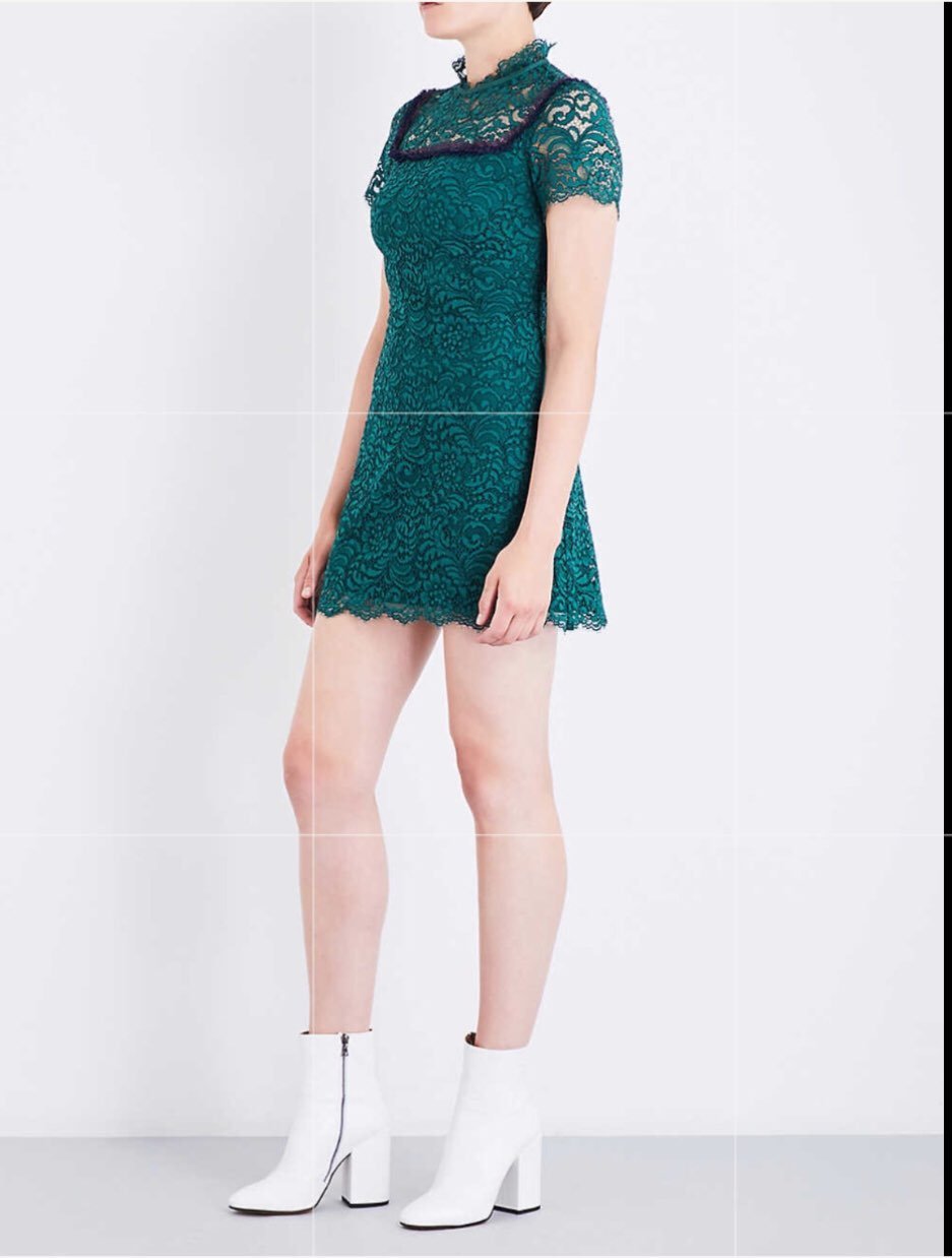 Sandro lace dress size 3