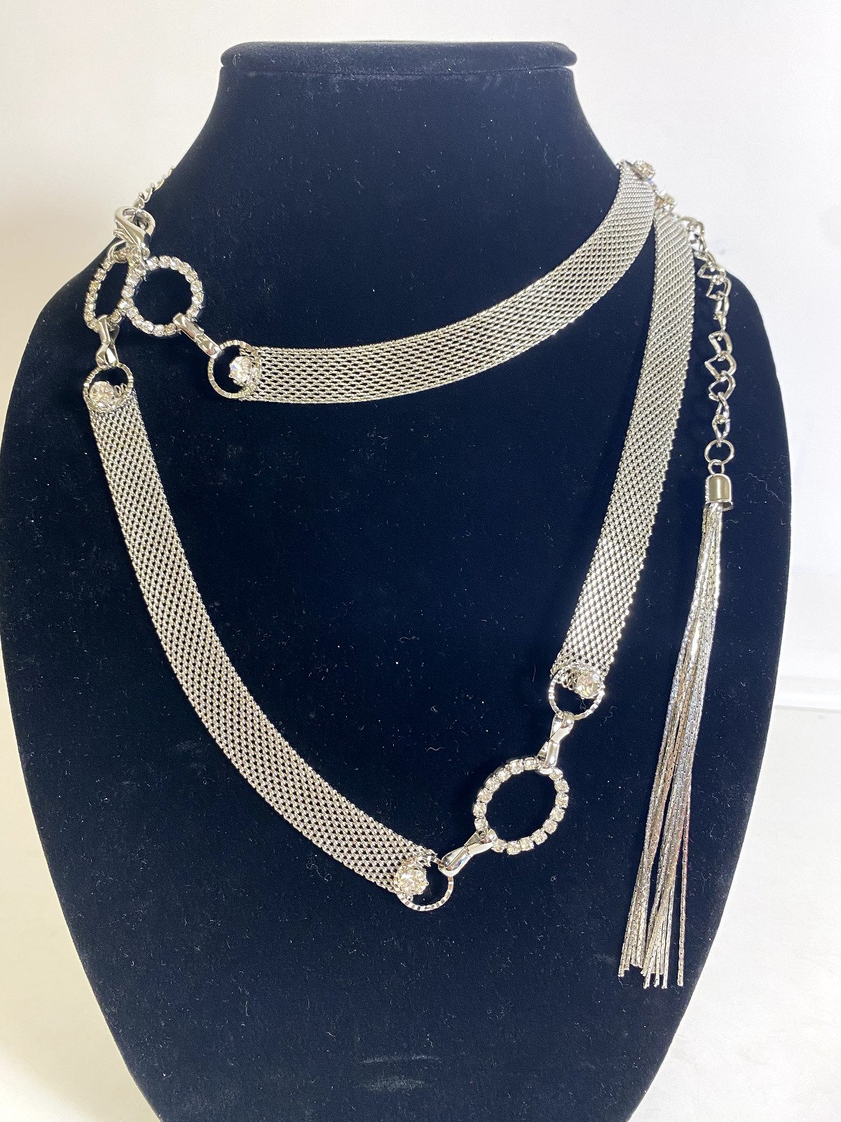Fashion Silver Women Belt size S