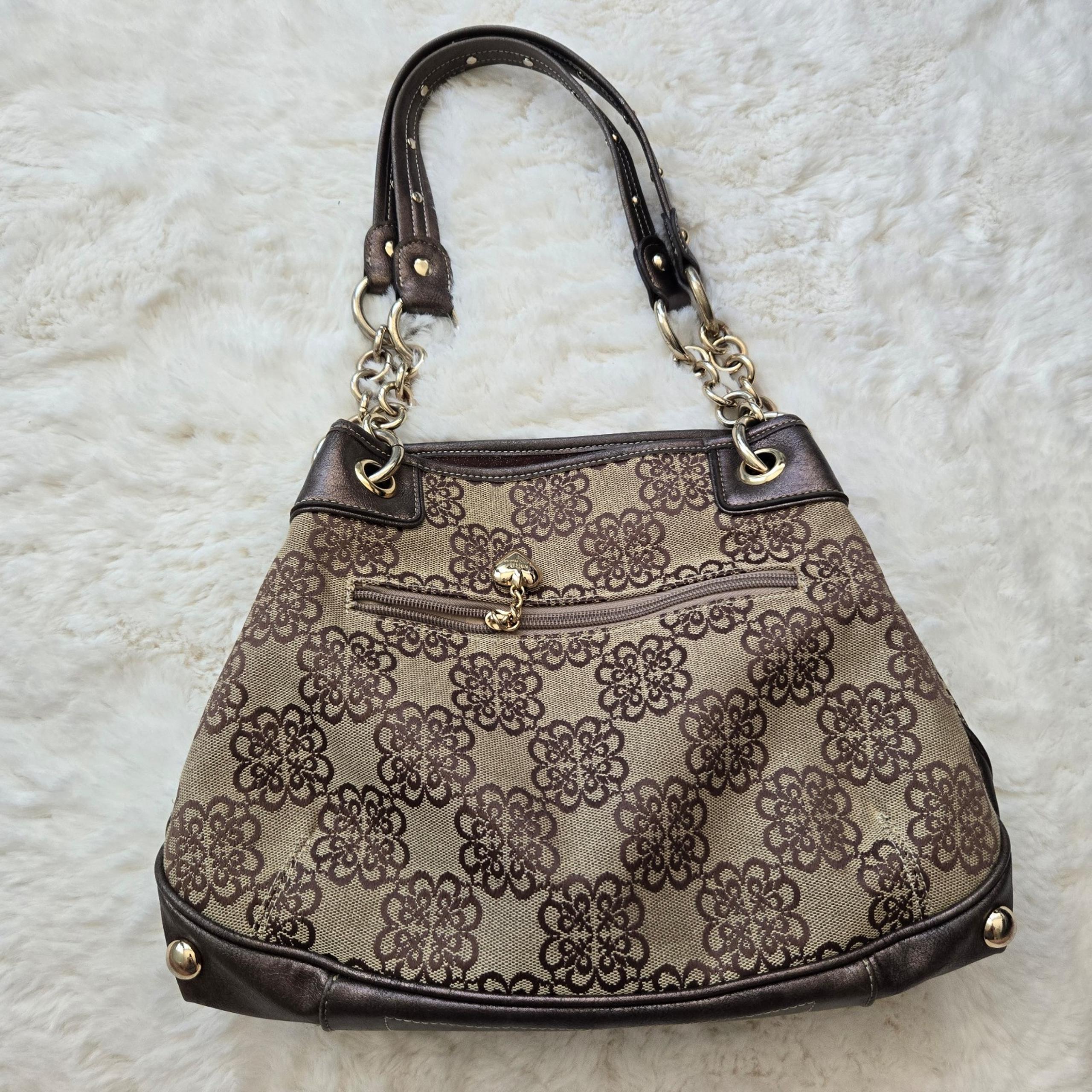 y2k gold chain kathy van zeeland bag purse