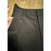 Vince Women 6 Italian 98% Wool Black Wide Leg Ankle Pocket Pant Trouser