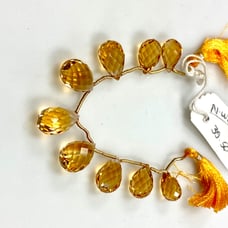 Natural AAA Citrine Gemstone Beads