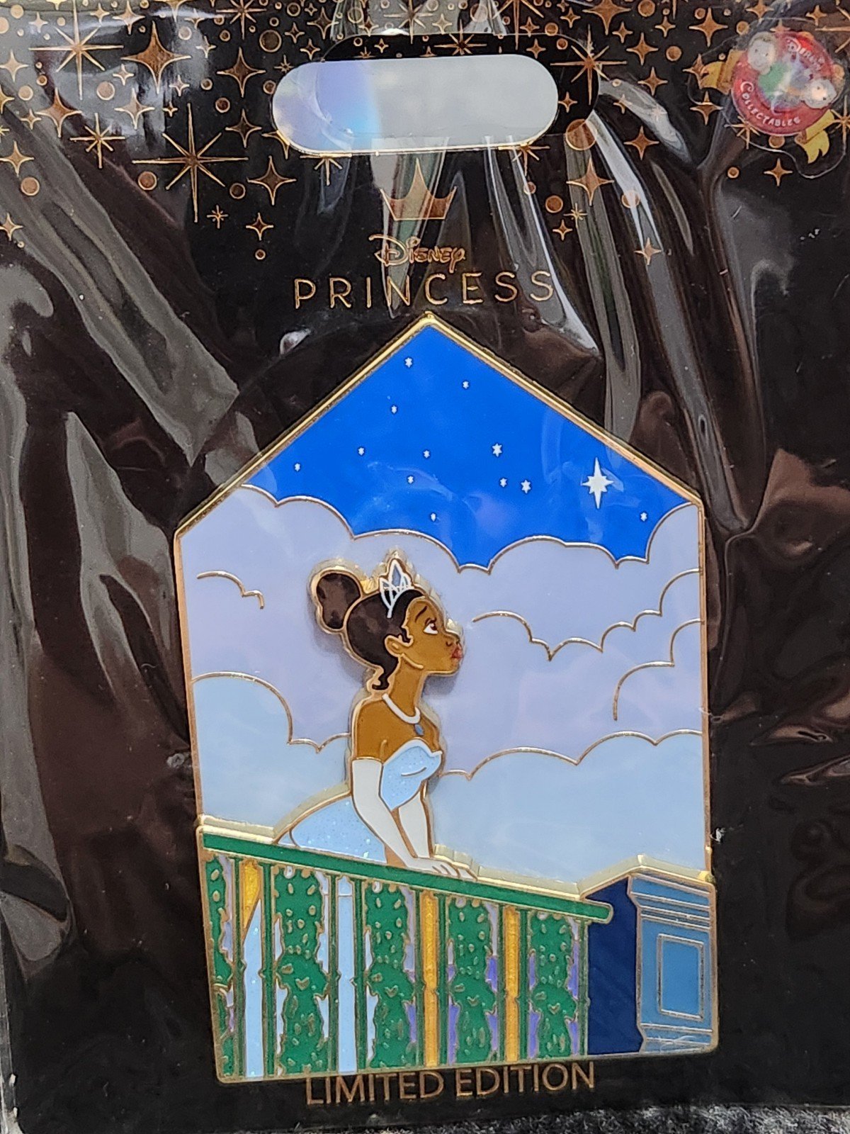 Disney Princess Balcony Series Princess and the Frog Tiana Pin LE 300 Netherland