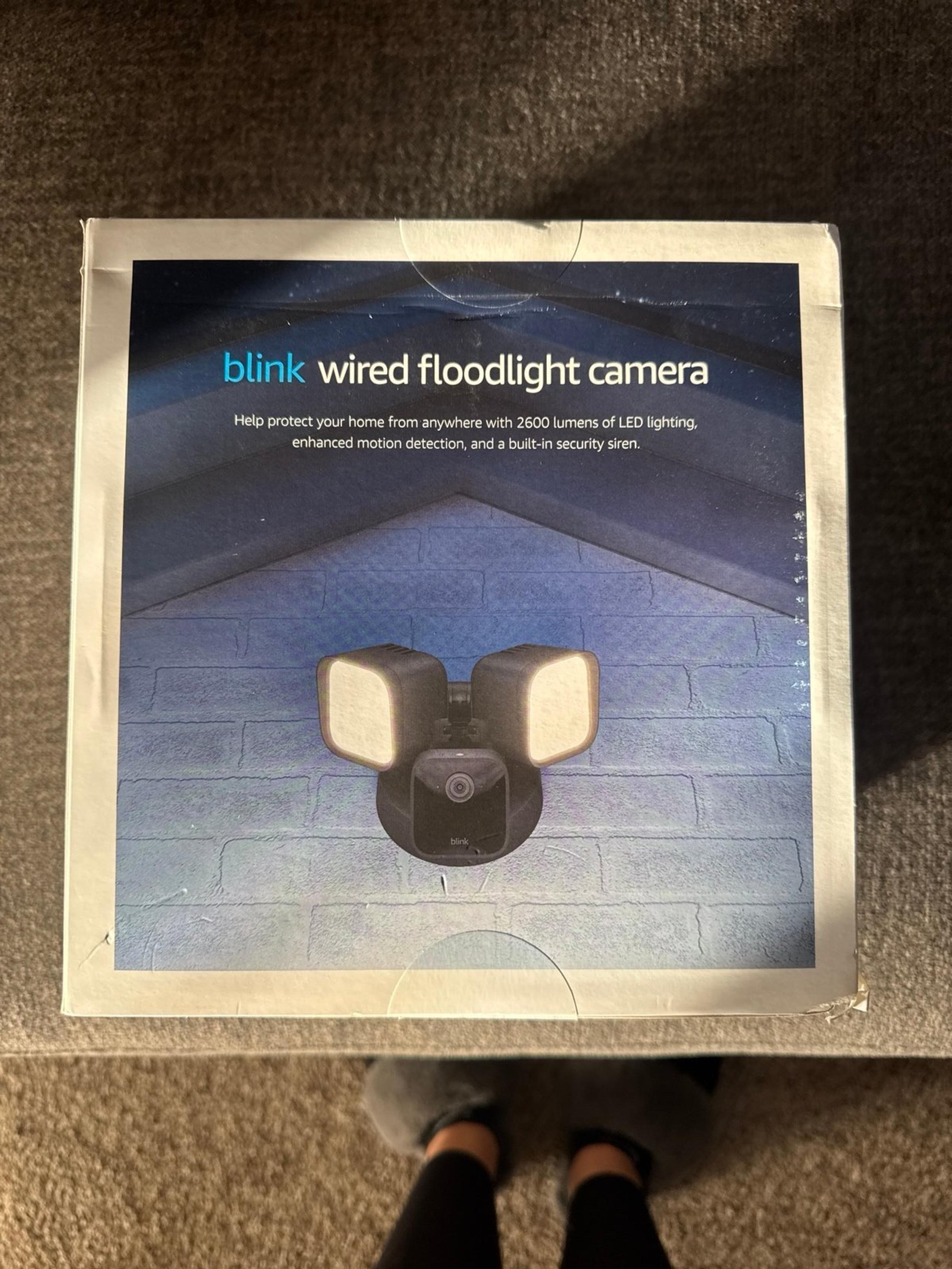 Blink WIRED, floodlight security camera