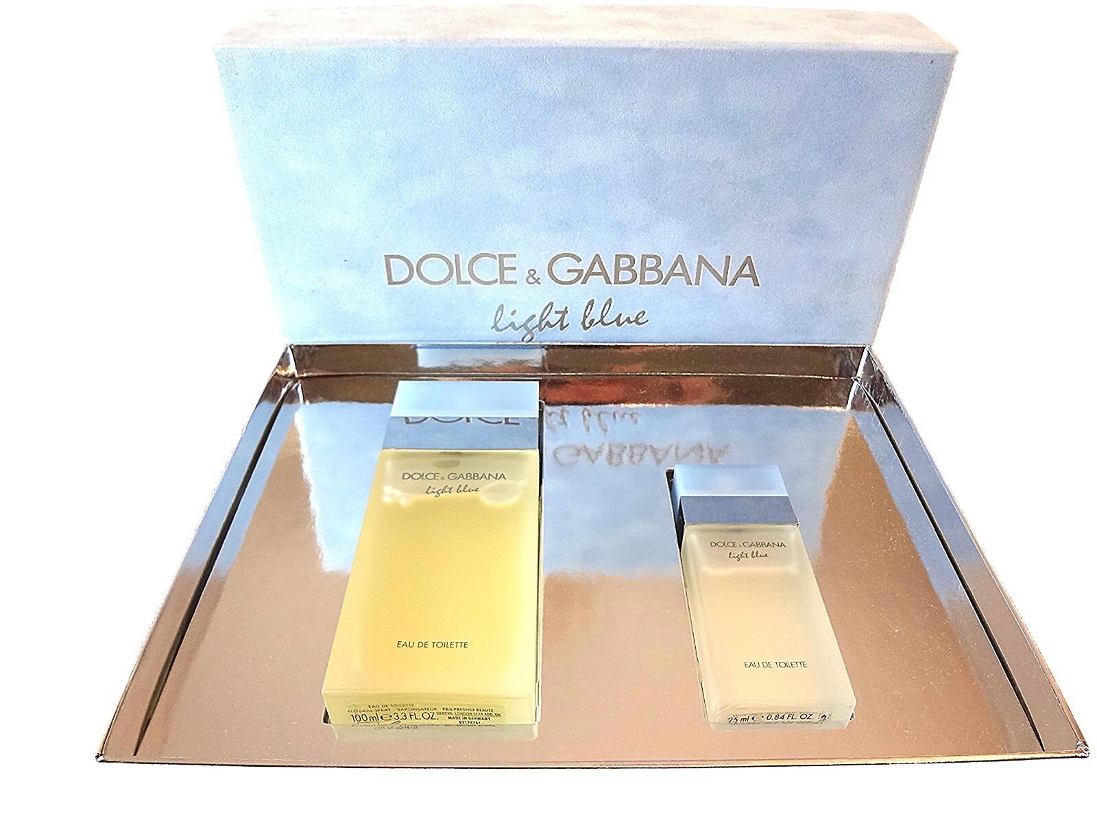 Dolce & Gabbana Light Blue-Women Boxed Set 3.3 and 0.84 fl oz Eau de Toilette