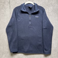 Patagonia Better Sweater Jacket Womens M Blue Nena Zip Outdoors Pockets Granola