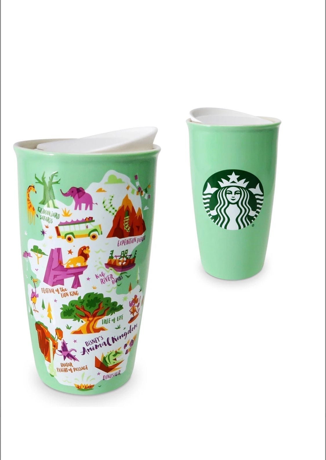 2020 Disney Parks Starbucks Animal Kingdom Park Icons Tumbler Coffee Mug