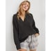 Aerie Sugar Rush Chenille Sweater, Smoked Gray, Size L