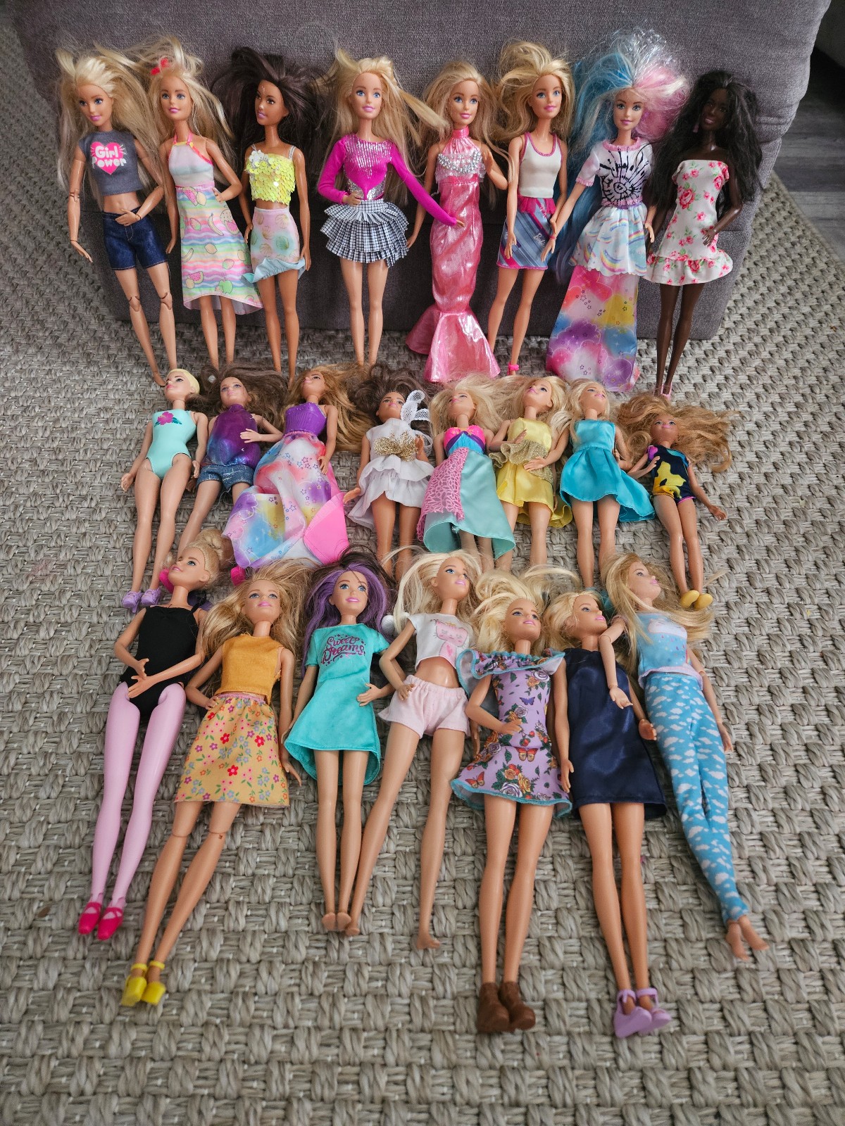 Lot Of Barbies