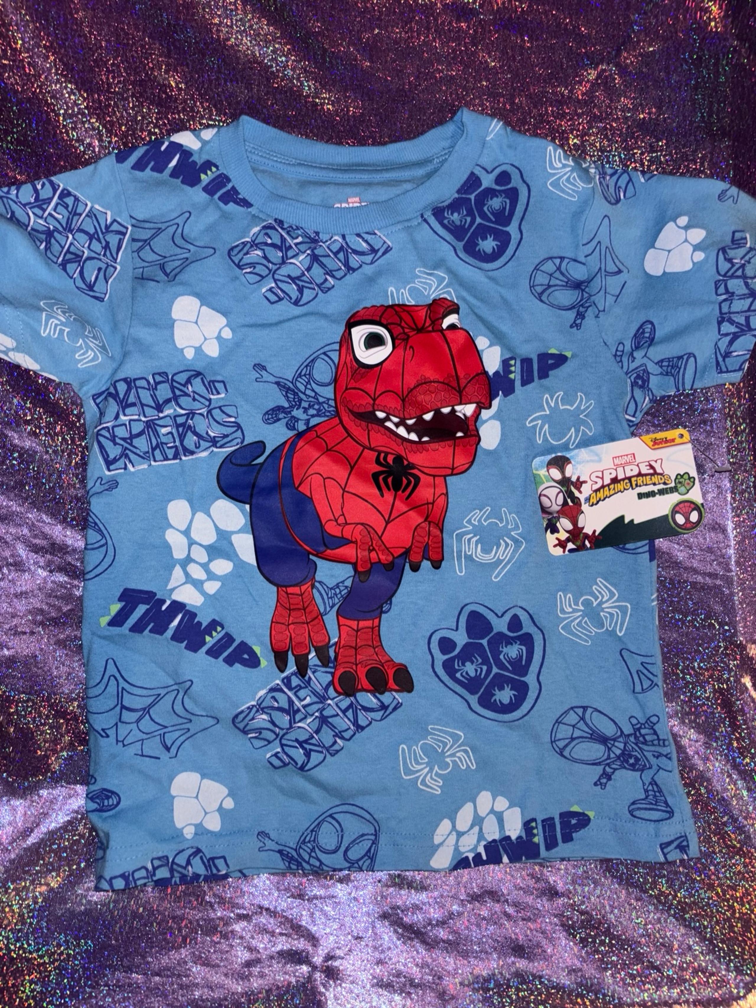 Dino Webs Spidey shirt