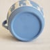 Wedgwood Jasperware Jug Pitcher Blue 5.25 Greek Mythology 1954 Vintage