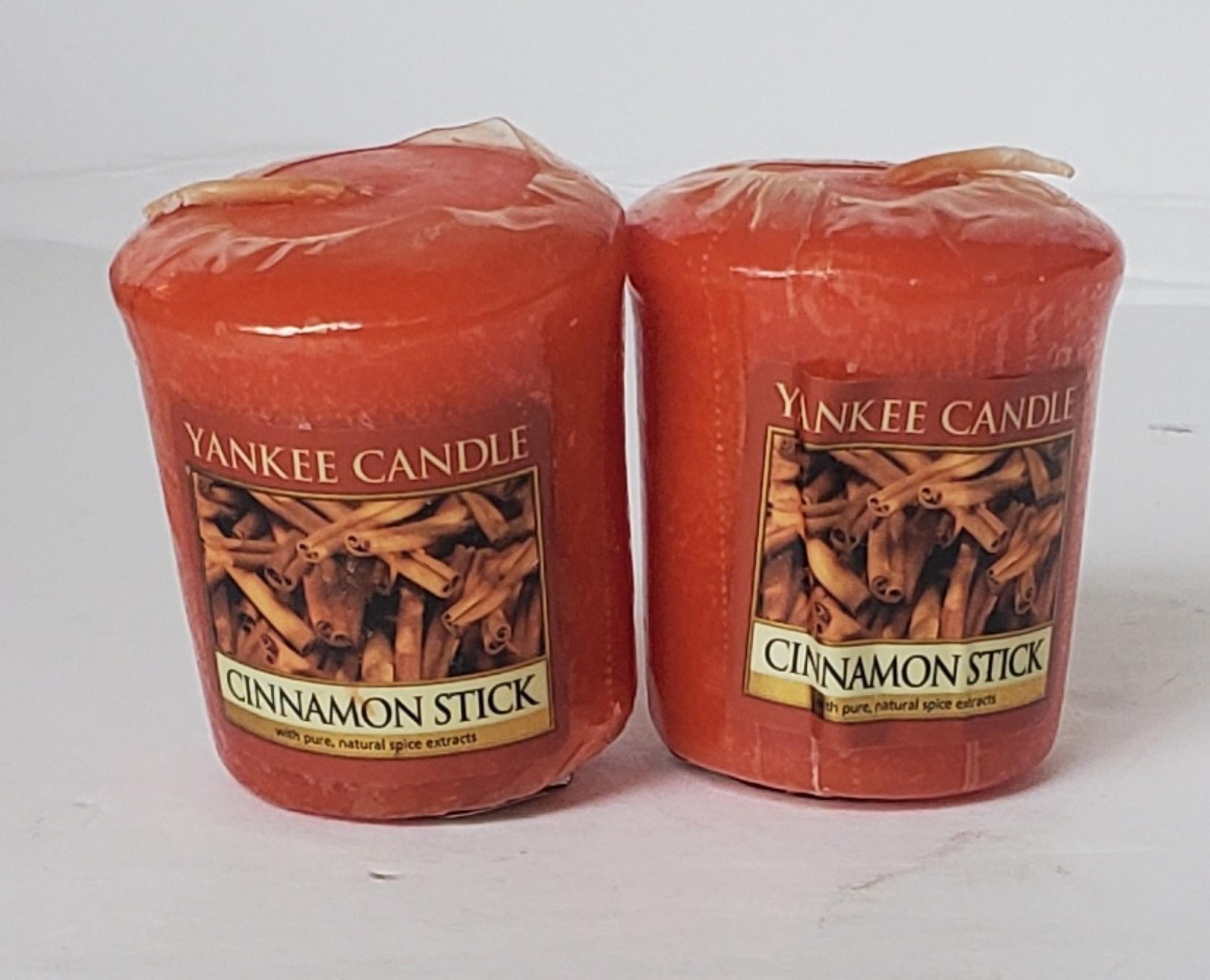 Yankee Candle Cinnamon Stick Votive Sampler Lot of 2 - Retired