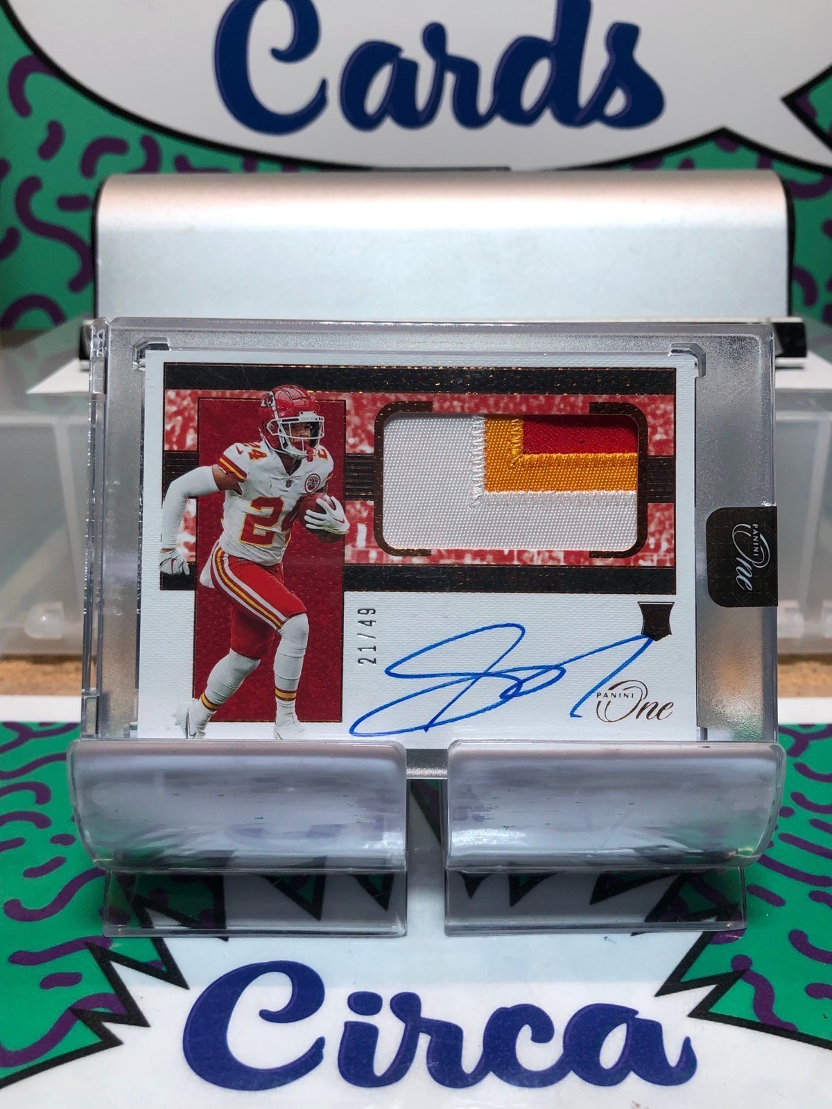 2022 Panini One Football Bronze RC Sky Moore /49 RPA (True)