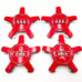 Audi wheel center caps