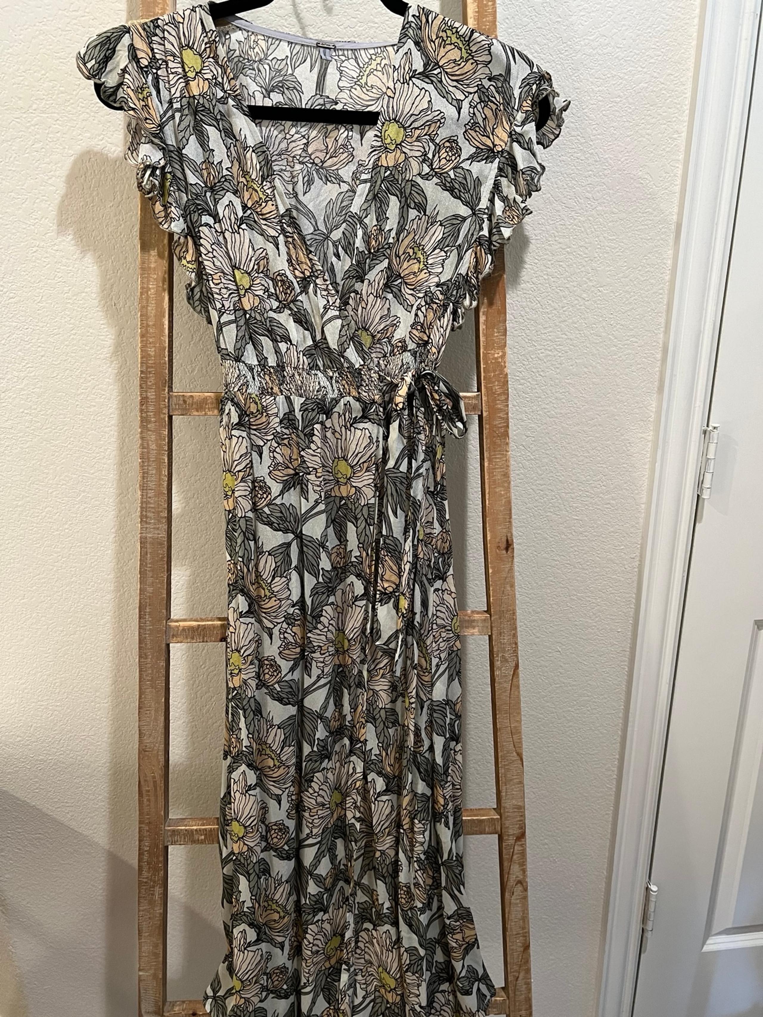 Blink Floral Maxi Dress S