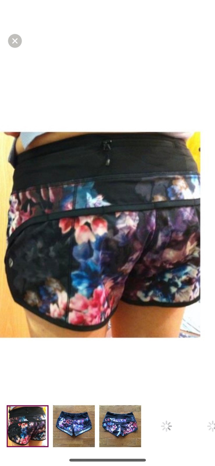 LULULEMON SPEED SHORT 2.5”-SPRING HAS SPRUNG-2