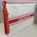 Christian Dioriviera Terry Cloth Summer Zip Pouch