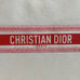 Christian Dioriviera Terry Cloth Summer Zip Pouch