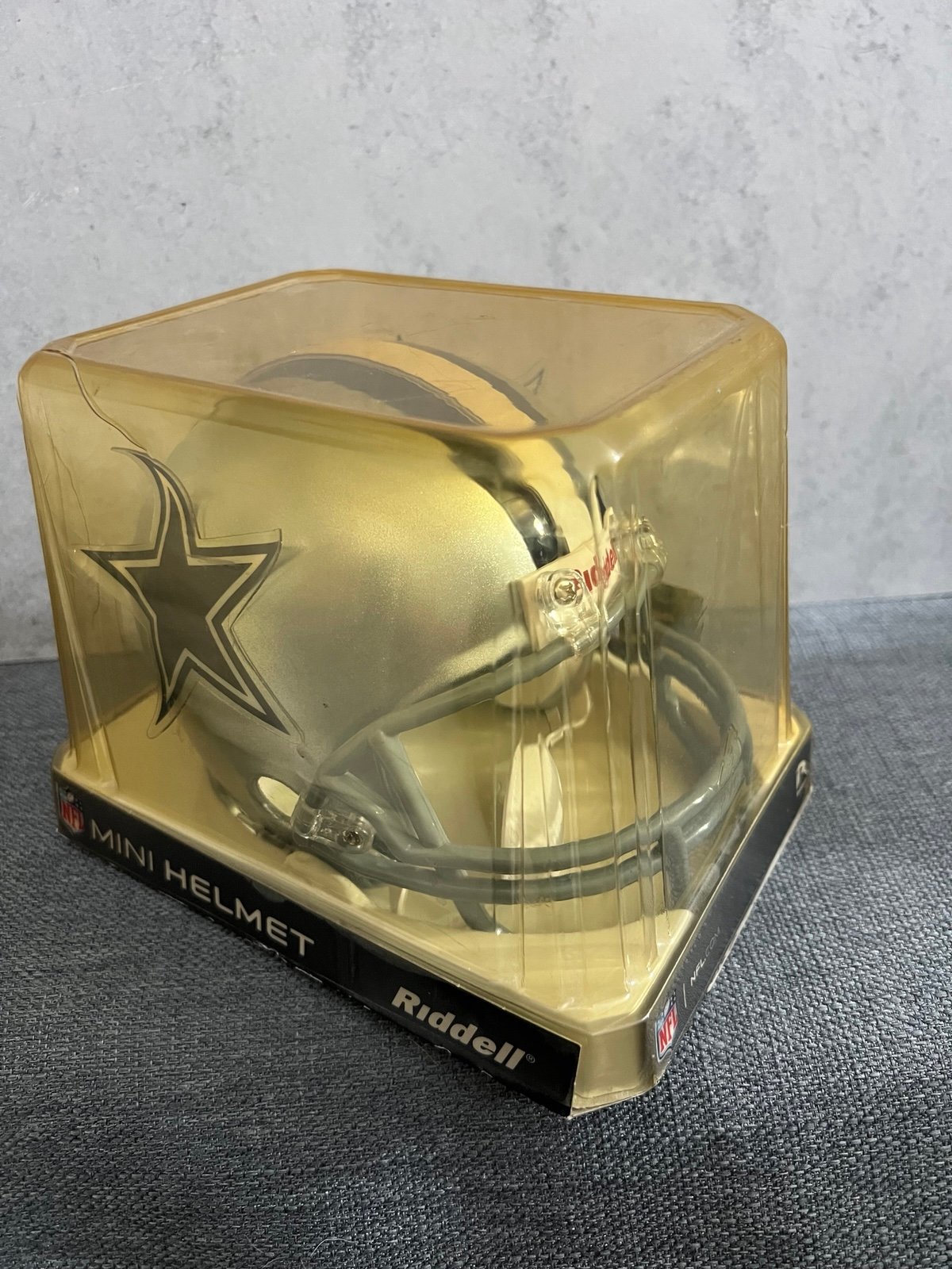 DALLAS COWBOYS RIDDELL NFL MINI FOOTBALL HELMET