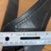 Vintage Tony Barcelo Brown Leather Belt Made in Spain Wide Angled Size -L