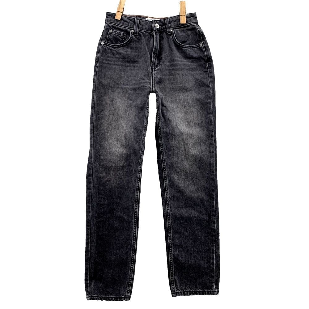 We The Free People The Pacifica Jeans Women's 24 High Rise Slim Straight Classic